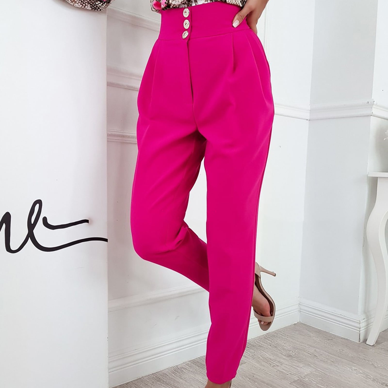 KOTTY Regular Fit Women Pink Trousers - Buy KOTTY Regular Fit Women Pink  Trousers Online at Best Prices in India | Flipkart.com